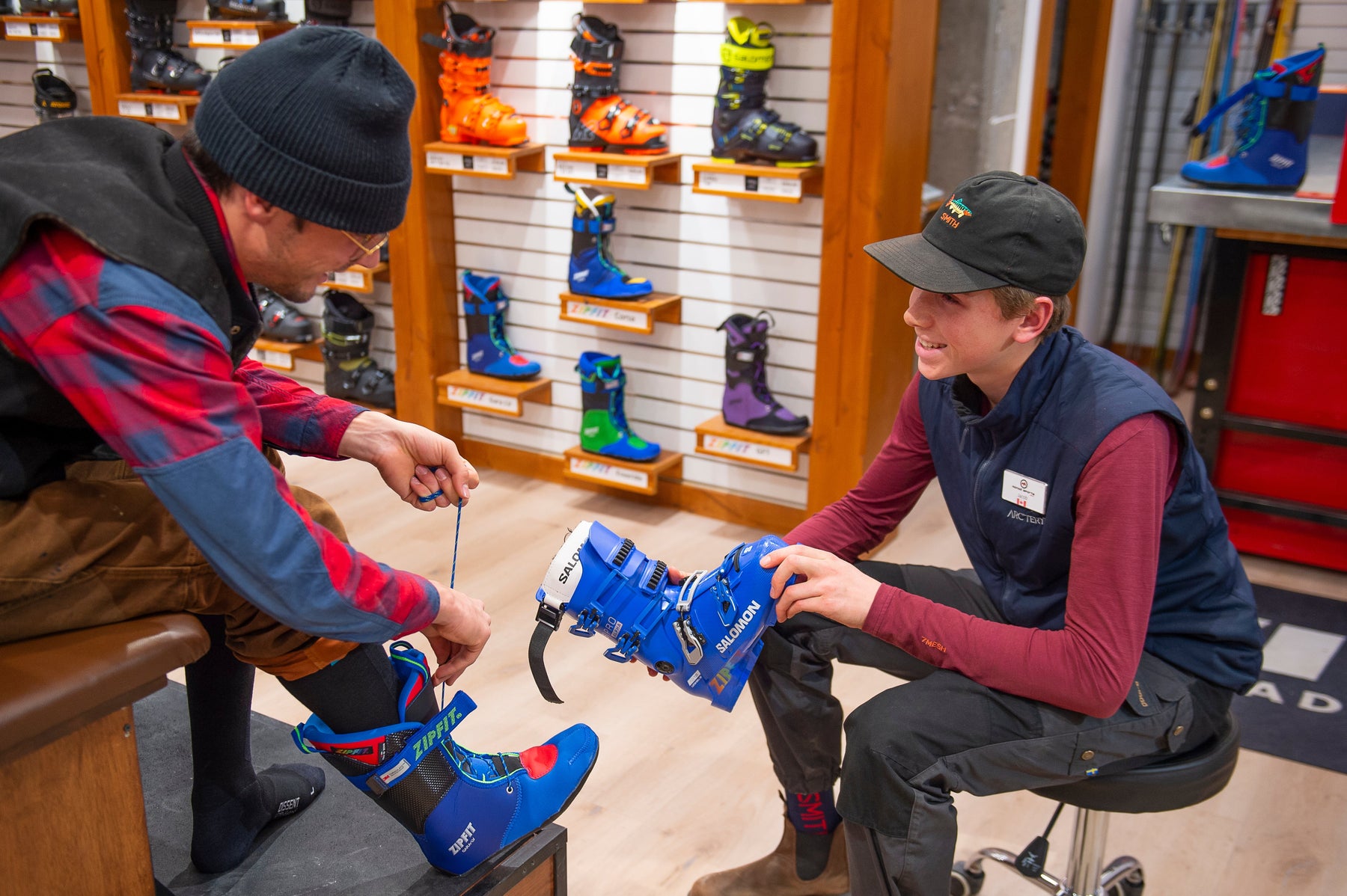 Die besten Bootfitter der Welt arbeiten mit ZipFit.